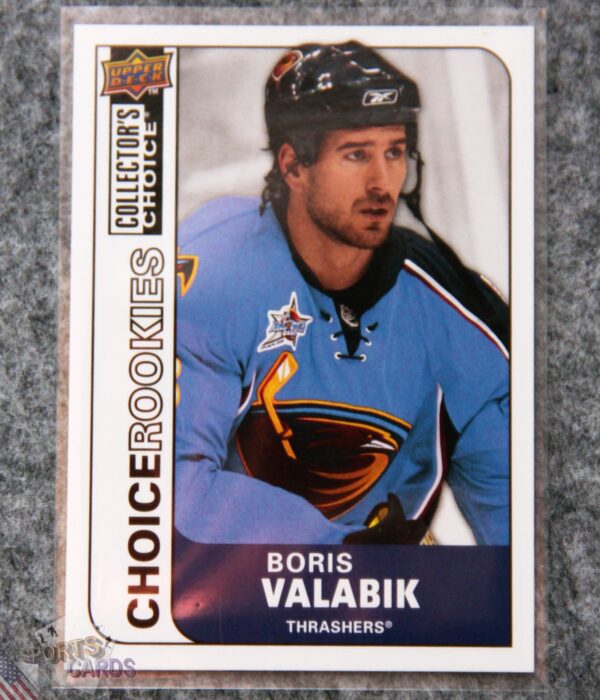 2008-09 Boris Valabik #246 Upper Deck Collectors Choice Rookies-front