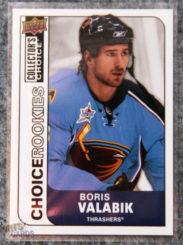 2008-09 Boris Valabik #246 Upper Deck Collectors Choice Rookies