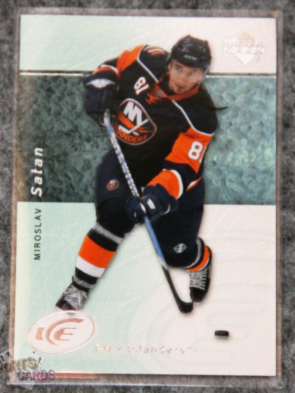 2007-08 Miroslav Satan #6 Upper Deck Ice-front