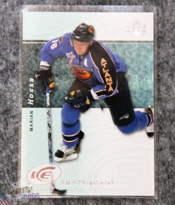 2007-08 Marian Hossa #38 Upper Deck Ice-front