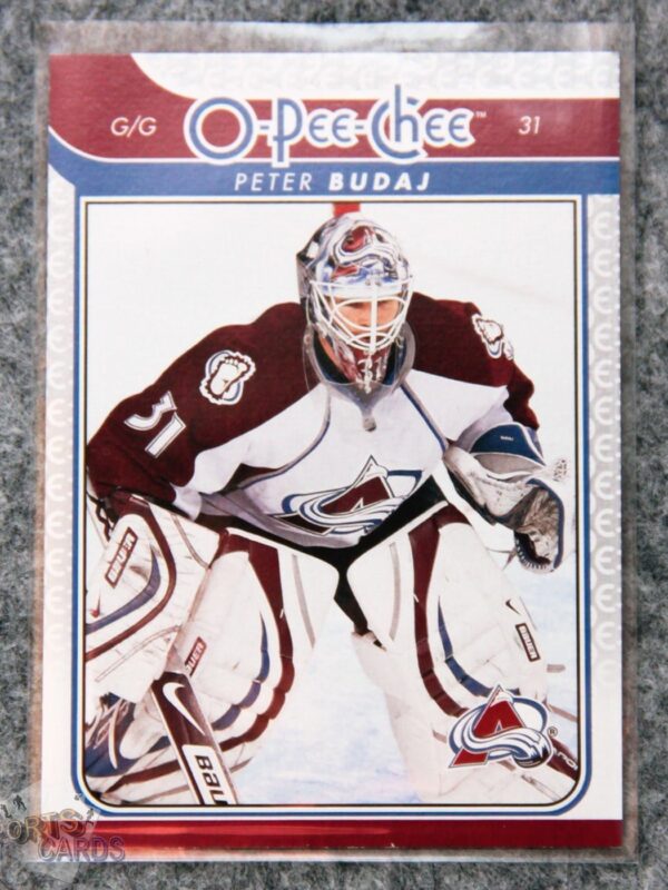 2009-10 Peter Budaj #428 Upper Deck O-Pee-Chee