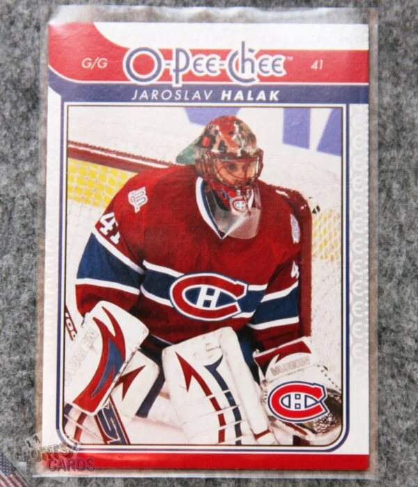 2009-10 Jaroslav Halak #335 Upper Deck O-Pee-Chee-front