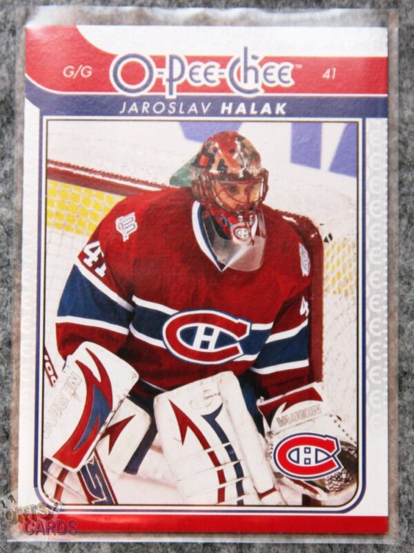 2009-10 Jaroslav Halak #335 Upper Deck O-Pee-Chee-front