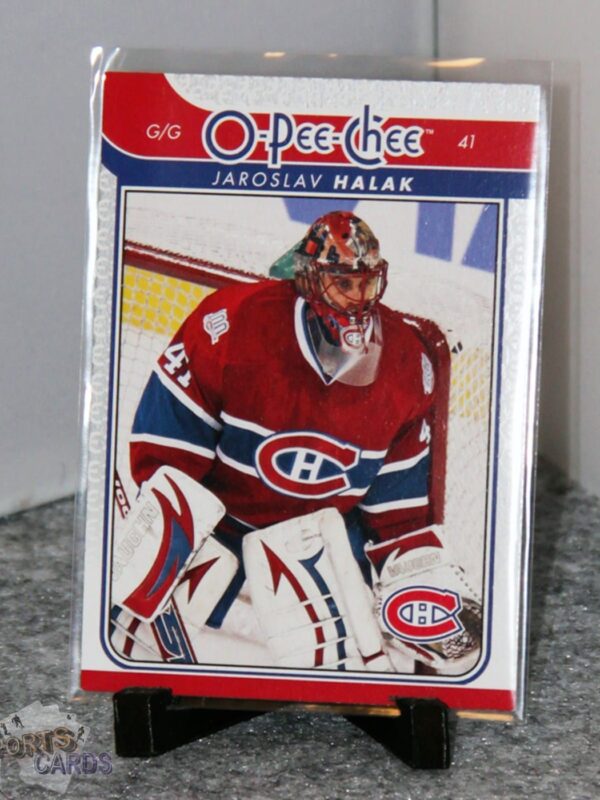 2009-10 Jaroslav Halak #335 Upper Deck O-Pee-Chee - Afbeelding 3