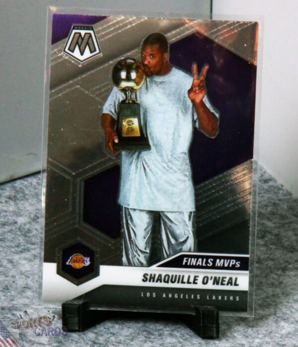 2020-21 Shaquille O'Neal #300 Panini Mosaic Finals MVPs-stand