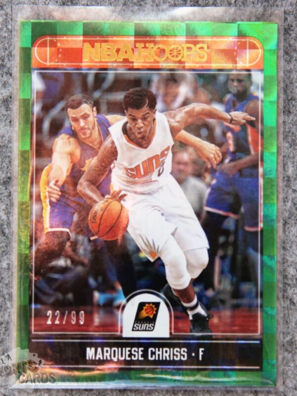 2017-18 Marquese Chriss #202 Panini NBA Hoops Green /99-front