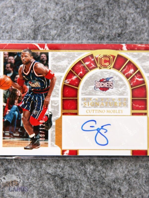 2018-19 Cuttino Mobley #KS-CMB Panini Cornerstones Keystone Signatures /129-front