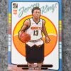2020-21 R.J. Hampton #RJ-RJH Panini Donruss Jersey Kings RC-front