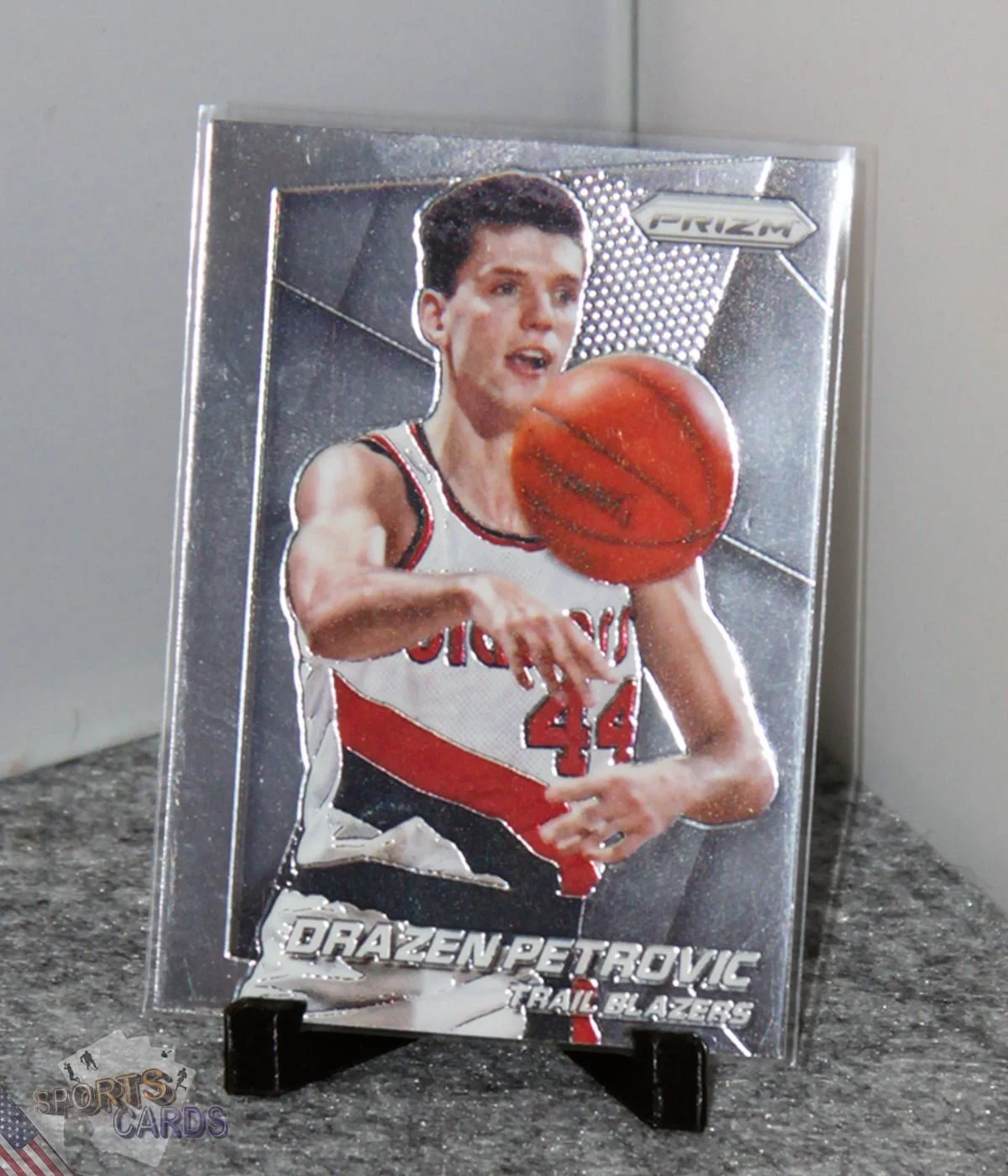 2014-15 Drazen Petrovic #180 Panini Prizm-stand