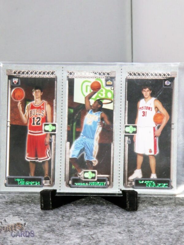 2004-05 D. Milicic #112 C. Anthony #113 K. Hinrich #117 Topps Rookie Matrix-stand