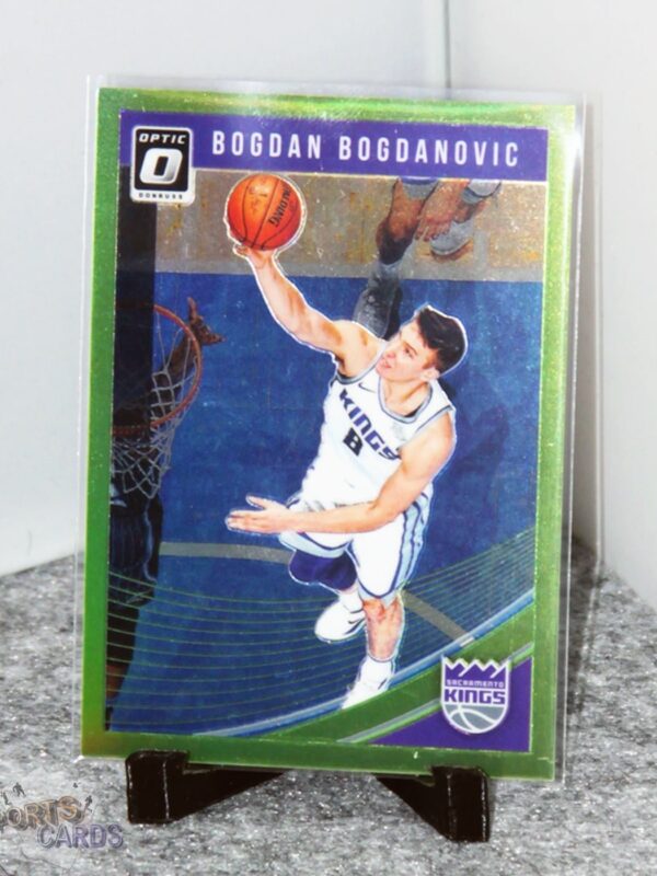 2019-20 Bogdan Bogdanovic #61 Panini Donruss Optic Lime Green Prizm /149-stand