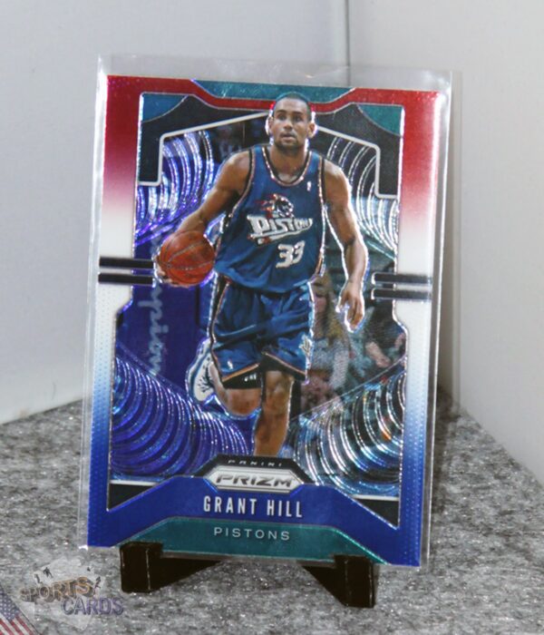 2019-20 Grant Hill #24 Panini Prizm Red White & Blue Prizm-stand