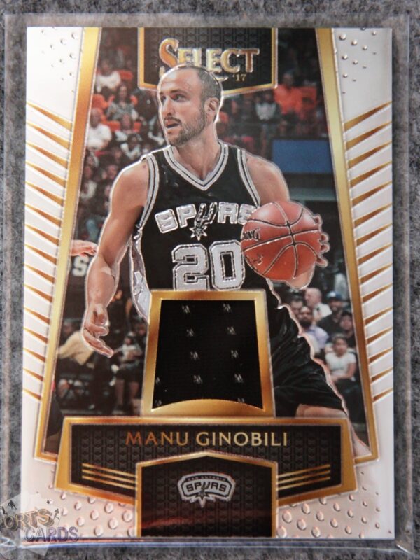 2016-17 Manu Ginobili #60 Panini Select Select Swatches