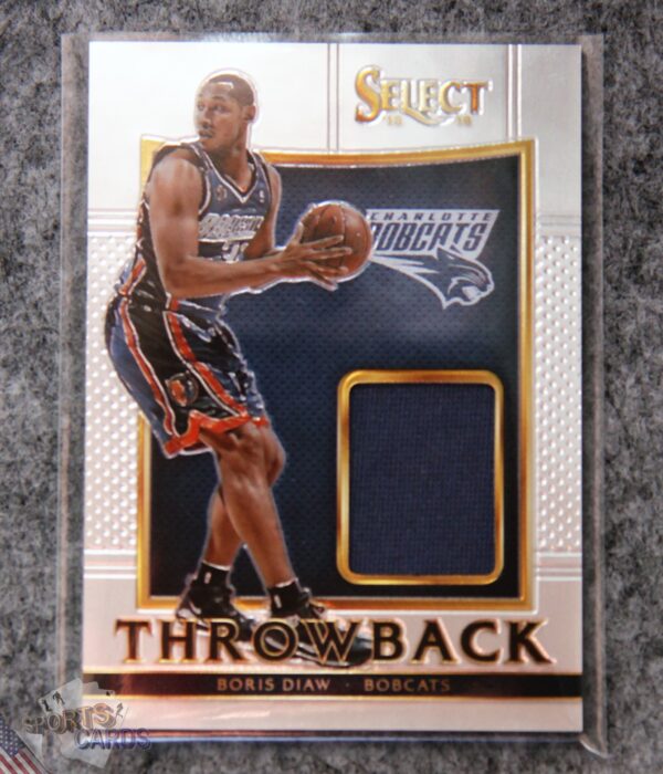 2016-17 Boris Diaw #38 Panini Select Throwback Memorabilia /149