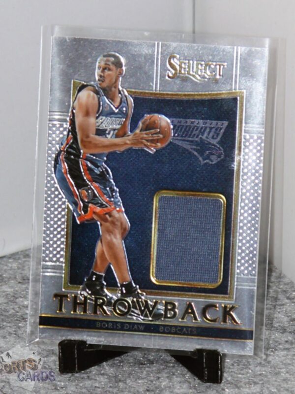 2016-17 Boris Diaw #38 Panini Select Throwback Memorabilia /149 - Afbeelding 3