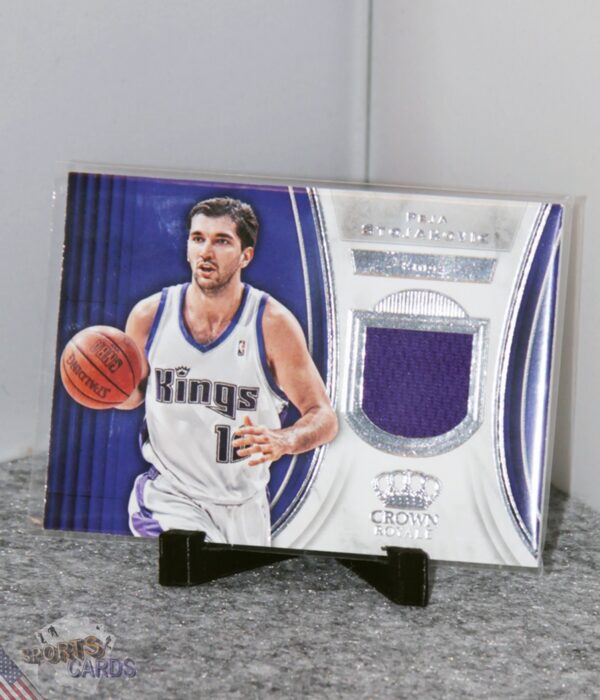2018-19 Peja Stojakovic #J-PS Panini Crown Royale-stand