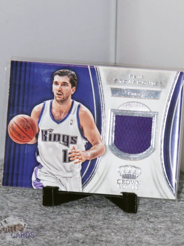 2018-19 Peja Stojakovic #J-PS Panini Crown Royale - Afbeelding 3