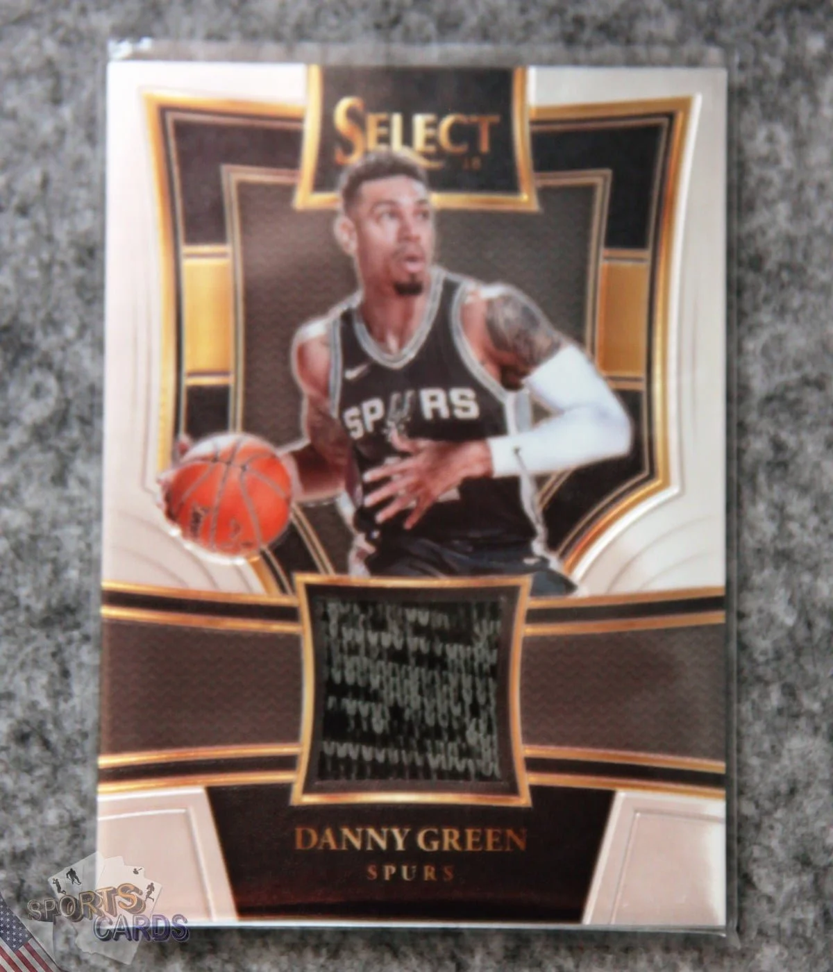 2017-18 Danny Green #SS-DGN Panini Select Select Swatches-front