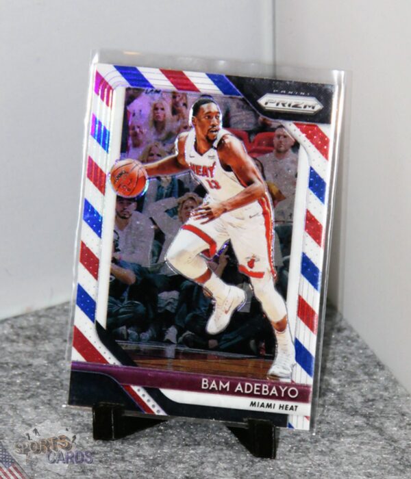 2018-19 Bam AdeBayo #226 Panini Prizm Red White & Blue Prizm-stand