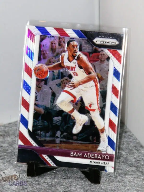 2018-19 Bam AdeBayo #226 Panini Prizm Red White & Blue Prizm-stand