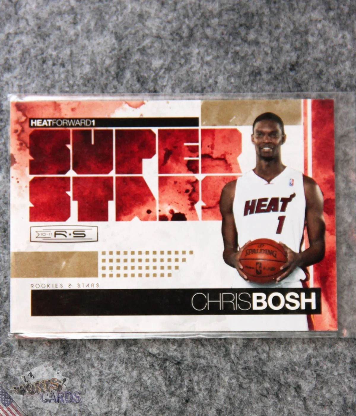 2010-11 Chris Bosh #15 Panini Rookie & Stars Superstars /499-front