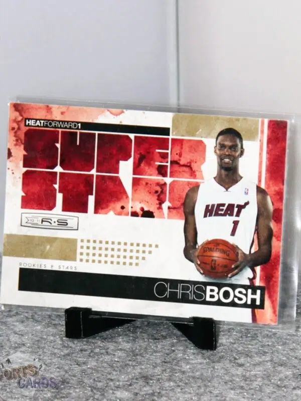 2010-11 Chris Bosh #15 Panini Rookie & Stars Superstars /499-stand