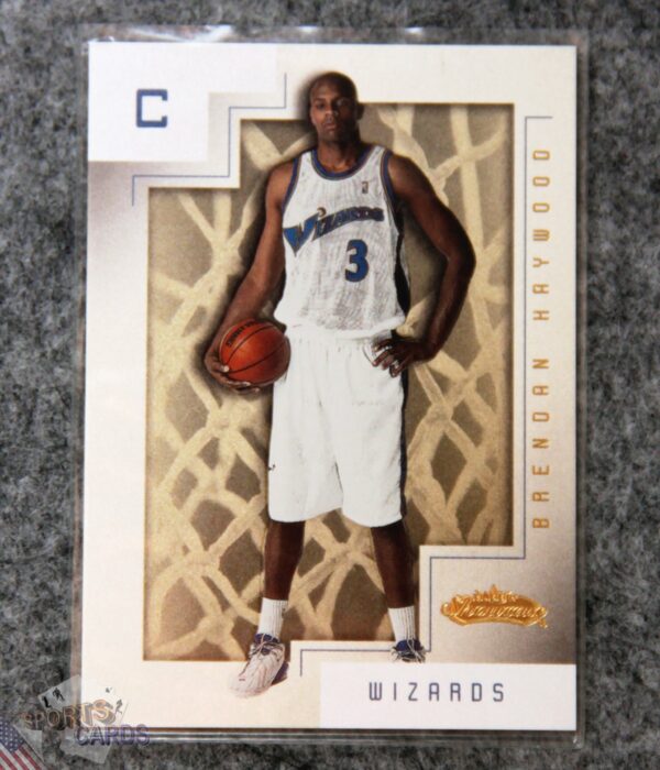 2001-02 Brendan Haywood #122 Fleer Showcase Rookie /1500