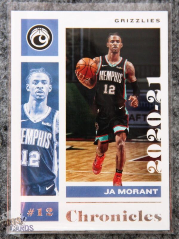 2020-21 Ja Morant #41 Panini Chronicles-front