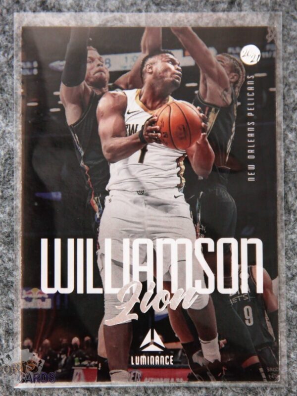 2020-21 Zion Williamson #144 Panini Chronicles Luminance