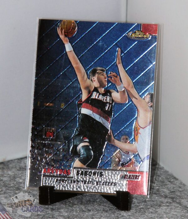 1999-00 Arvydas Sabonis #38 Topps Finest-stand