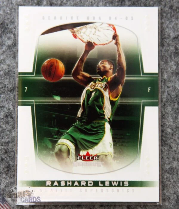 2004-05 Rashard Lewis #60 Fleer Genuine-front