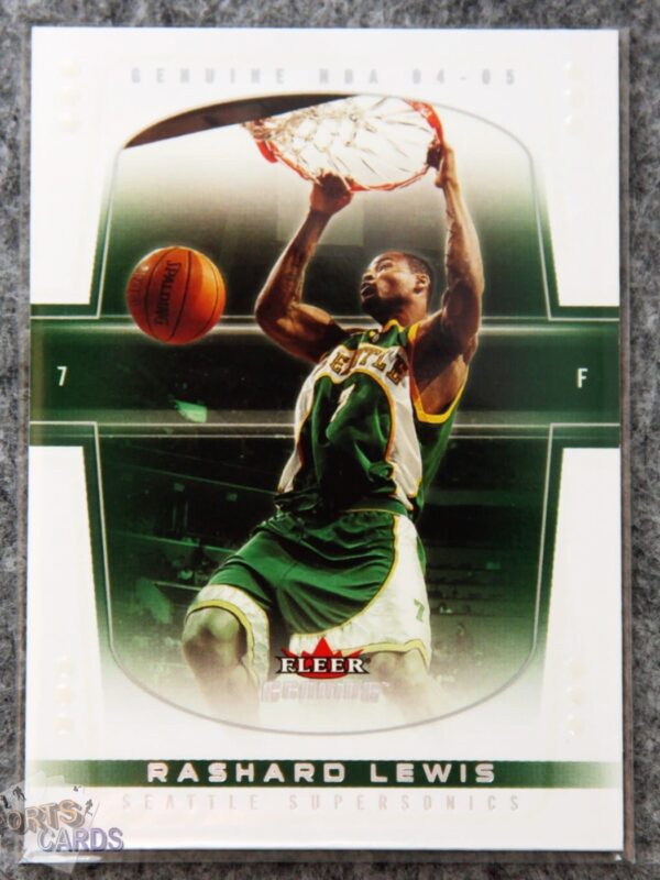 2004-05 Rashard Lewis #60 Fleer Genuine