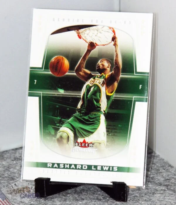 2004-05 Rashard Lewis #60 Fleer Genuine-stand