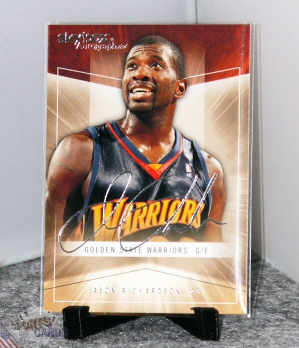2004-05 Jason Richardson #54 Fleer Skybox Autographics-stand