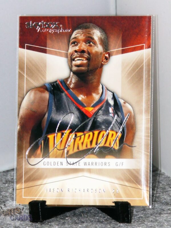 2004-05 Jason Richardson #54 Fleer Skybox Autographics - Afbeelding 3