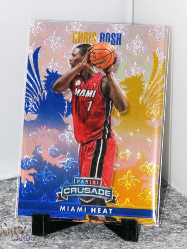 2013-14 Chris Bosh #258 Panini Crusade Blue - Afbeelding 3