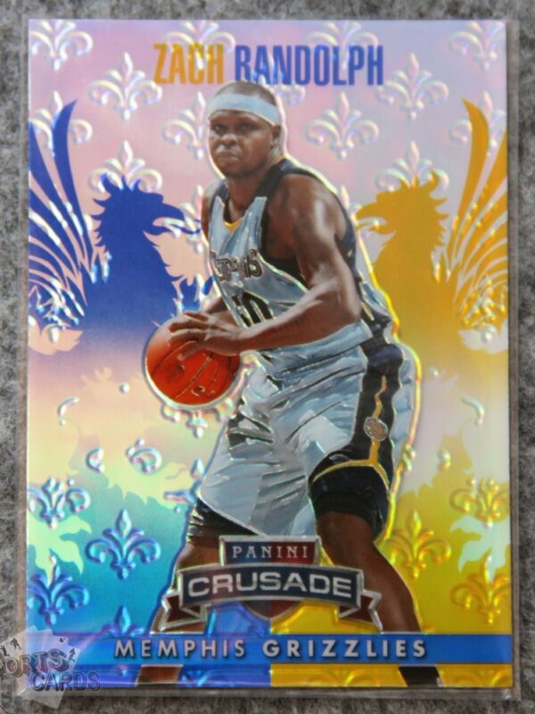 2013-14 Zach Randolph #170 Panini Crusade Blue-front