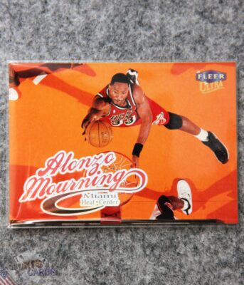 1998-99 Alonzo Mourning #4 Fleer Ultra-front