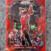 2020-21 Derrick Jones Jr. #55 Panini Prizm Red Ice Prizm