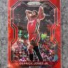2020-21 Derrick Jones Jr. #55 Panini Prizm Red Ice Prizm-front