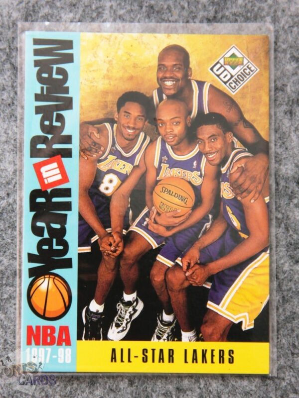 1997-98 All-Star Lakers #197 Upper Deck Year In Review