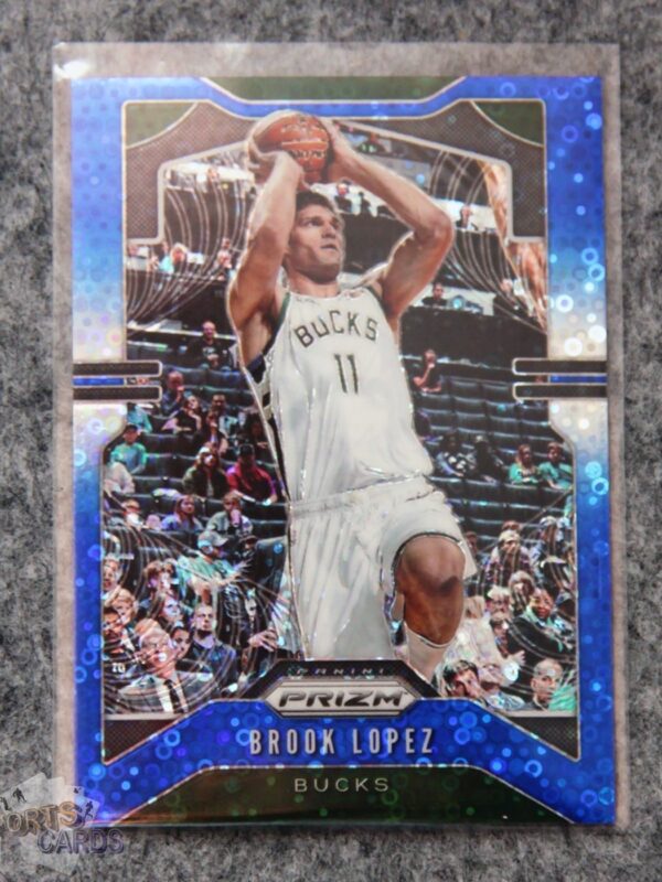 2019-20 Brook Lopez #234 Panini Prizm Fast Break Blue Prizms-front
