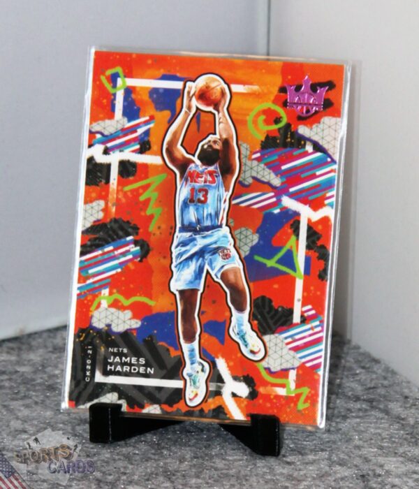 2020-21 James Harden #42 Panini Court Kings Pink /99-stand