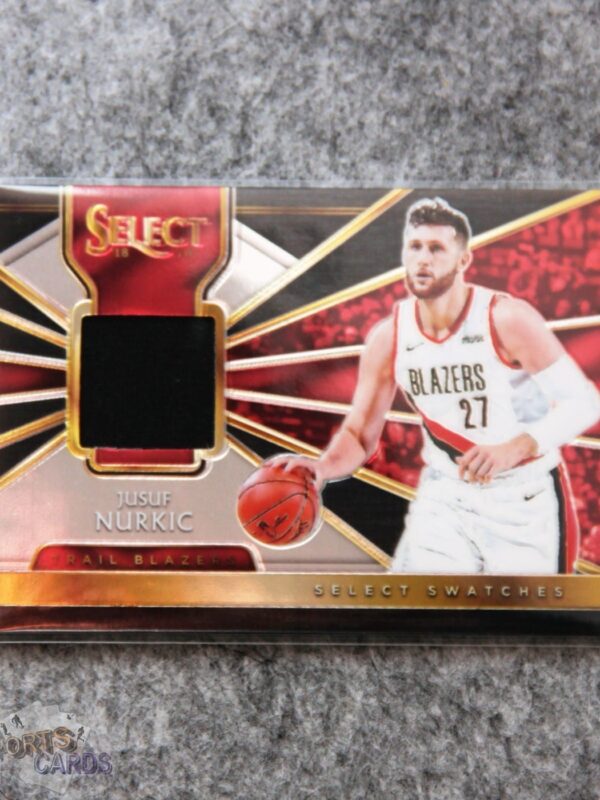 2018-19 Jusuf Nurkic #SS-JN Panini Select Select Swatches
