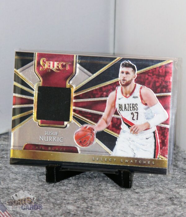 2018-19 Jusuf Nurkic #SS-JN Panini Select Select Swatches-stand