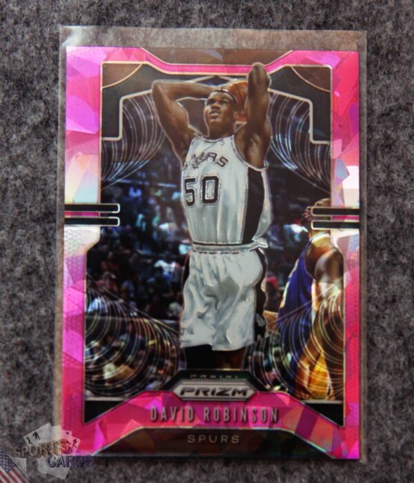 2019-20 David Robinson #9 Panini Prizm Pink Ice Prizm