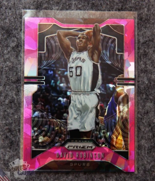 2019-20 David Robinson #9 Panini Prizm Pink Ice Prizm-front