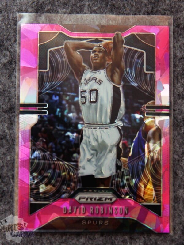 2019-20 David Robinson #9 Panini Prizm Pink Ice Prizm-front