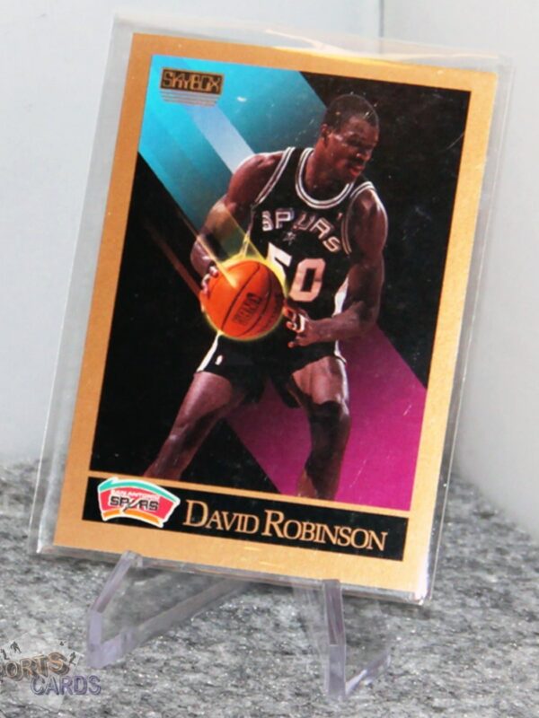 1990-91 David Robinson #260 SkyBox - Afbeelding 3