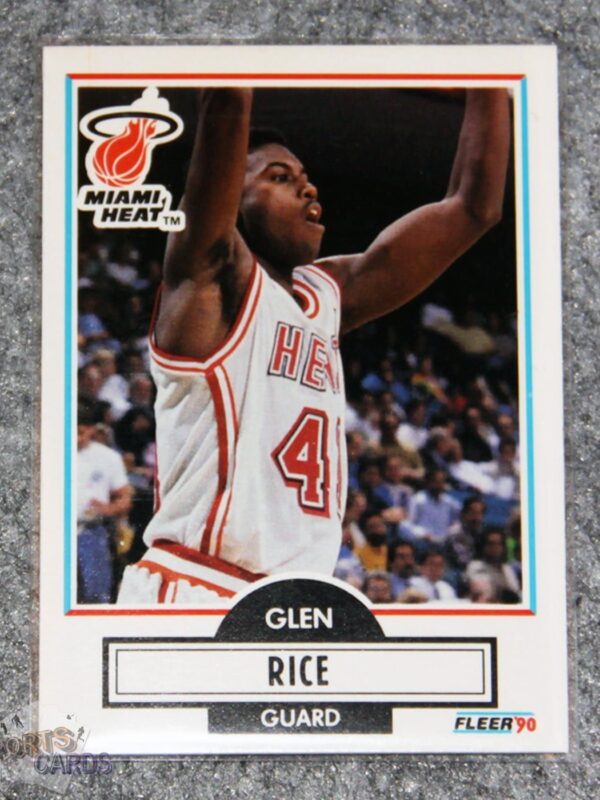 1990-91 Glen Rice #101 Fleer